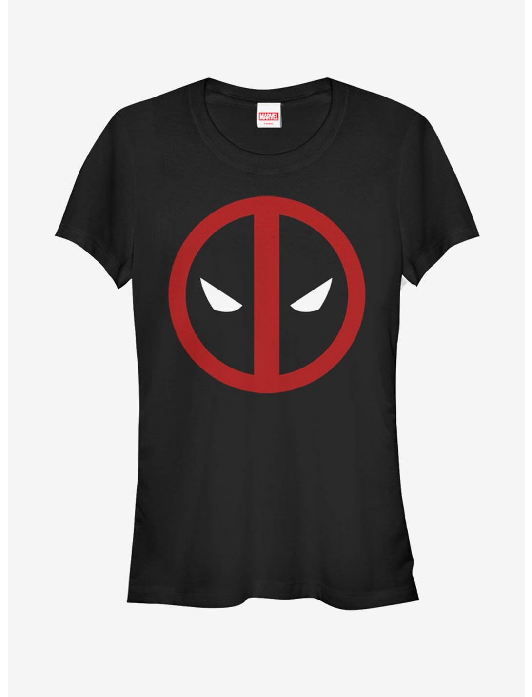 Marvel Deadpool Mask Straight Away Girls T-Shirt