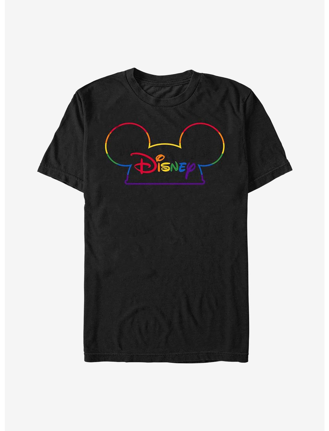 Disney Mickey Mouse Rainbow Pride Mouse Ears T-Shirt