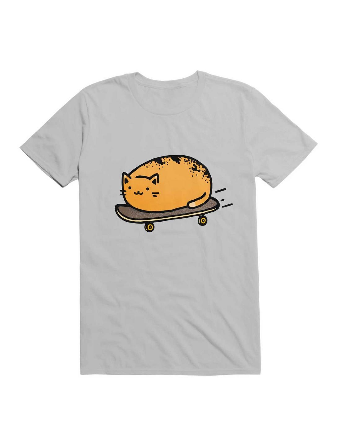 Kawaii Skateboarding Kitty Loaf T-Shirt
